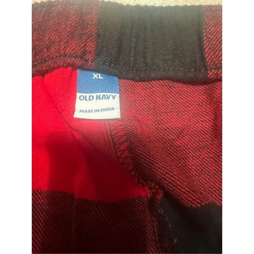 Old Navy Unisex  Plaid Lounging Pants Sz XL NWOT